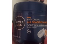 Nivea Men All Seasons Moisture Body Cream, Vitamin Complex, 13.52 fl oz/400 mL - thumbnail 2