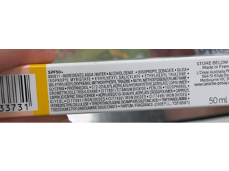 La Roche - Posay Anthelios Tinted Fluid Sunscreen, SPF 50+, 50 mL