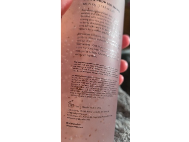 Rehab Retreat Hand Wash, 13.53 fl oz/400 mL