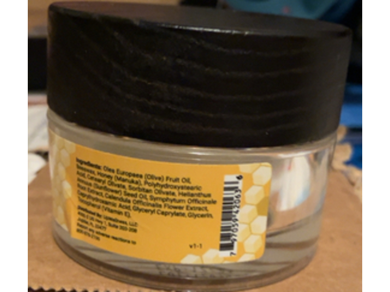 UpWellness Manuka Miracle Skin-Rejuvenating Balm, Honey, 0.88 oz/25 g