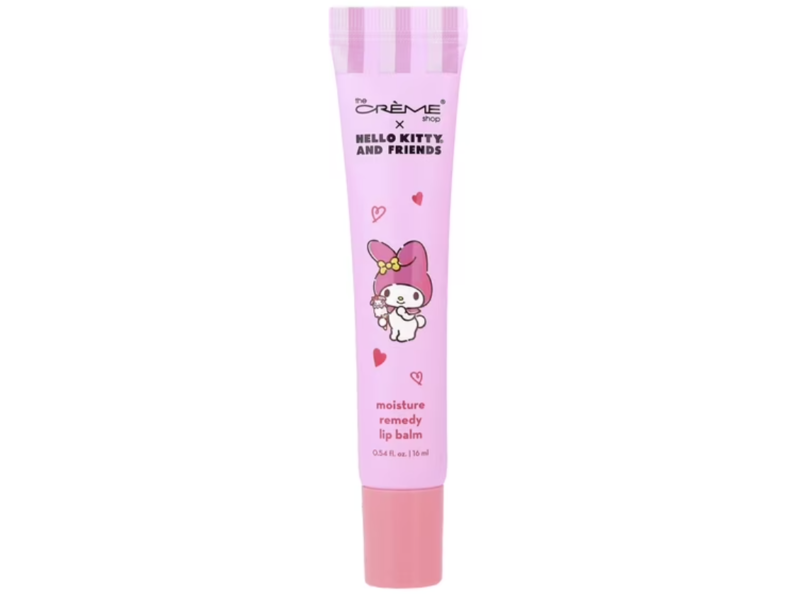 The Creme Shop X Hello Kitty And Friends Moisture Remedy Lip Balm, Strawberry, 0.54 fl oz/16 mL