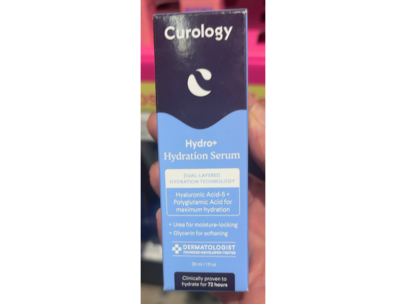 Curology Hydro+ Hydration Serum, Hyaluronic Acid + Polyglutamic Acid, 1 fl oz/30 mL