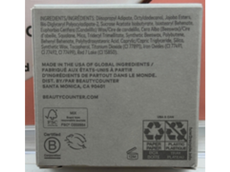 Beauty Counter Cheeky Clean Cream Blush, Chai, 0.15 oz/4.5 g