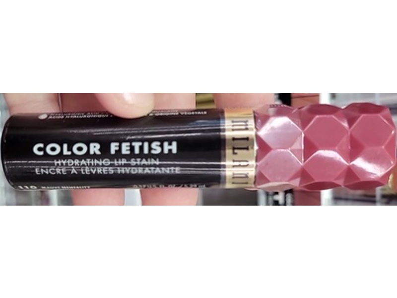 Milani Color Fetish Hydrating Lip Stain, 110 Mauve Mentality, 0.17 fl oz/5.29 mL