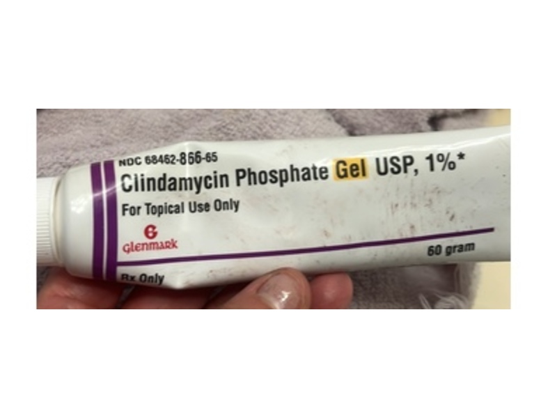 Clindamycin Phosphate Gel1%, 60 g, Glenmark (Rx)