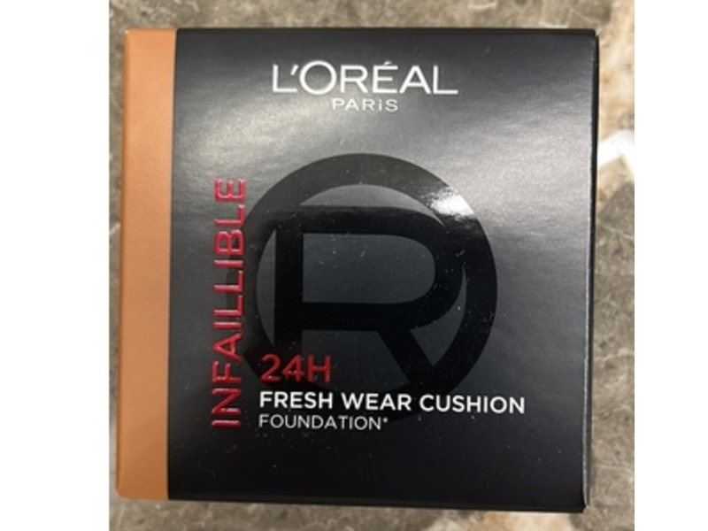 L'Oreal Paris Infaillible Fresh Wear Cushion Foundation, 300 Cool, 0.38 oz/11 g