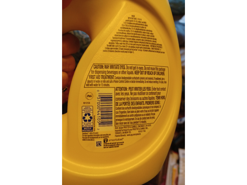 Tide Simply Clean & Fresh Laundry Detergent, Refreshing Breeze, 22 Loads, 31 fl oz/917 mL