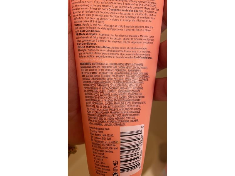 Living Proof Curl Shampoo, 3.4 fl oz/100 mL