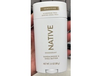 Native Sensitive Deodorant, Sandalwood & Shea Butter, 3.1 oz/88 g - thumbnail 3
