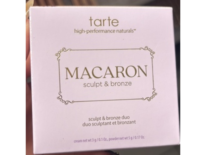 Tarte Macaron Sculpt & Bronze Duo, Creme Brulee