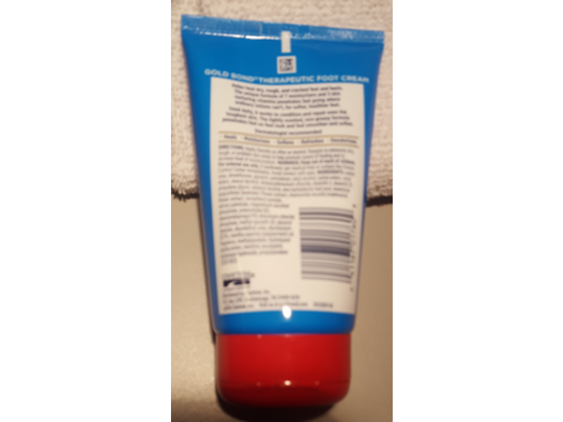 Gold Bond Foot Cream Triple Action Relief, 4 oz/113 g