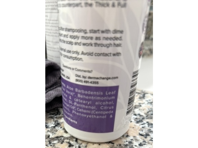 Dermachange Thick & Full Hair Growth Conditioner, 16 fl oz/473 mL
