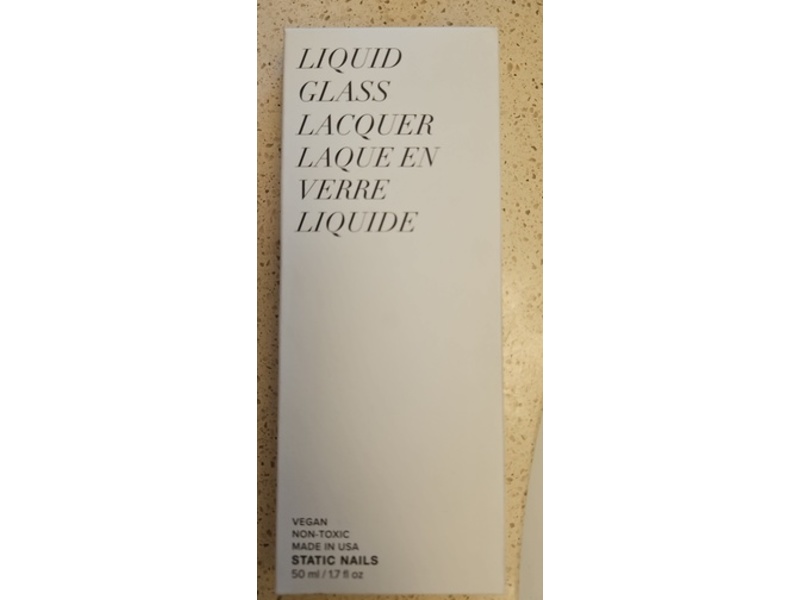 Static Nails Liquid Glass Lacquer Set, Muted Pastels Tones, 1.7 fl oz/50 mL