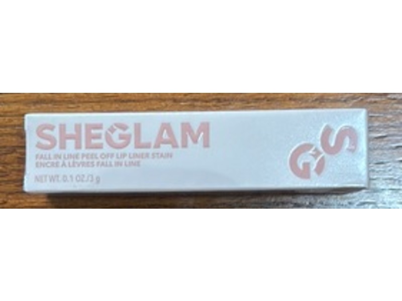 Sheglam Fall In Line Peel Off Lip Liner Stain, Pinky Promise, 0.1 oz/3 g