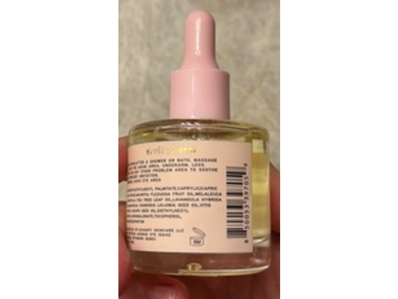 Fruit Pharm Hooha Pubic Hair & Skin Oil, Jojoba + Tea Tree, 1.7 fl oz/50 mL