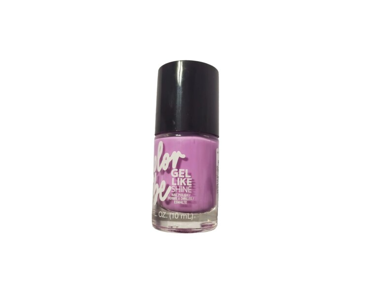 Color Vibe Gel Like Shine Nail Polish, Lilac Love, 0.34 fl oz/10 mL