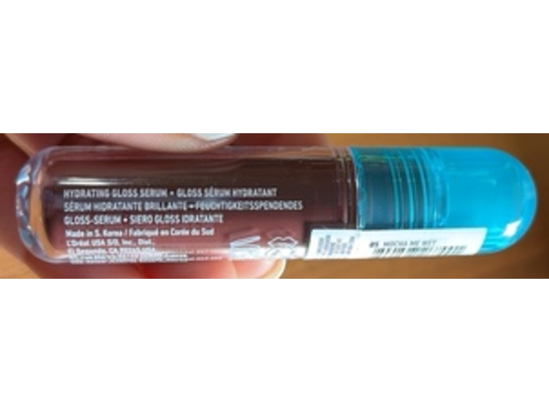 Nyx Lip IV Hydrating Glossy Serum, 05 Mocha Me Wet, 0.16 fl oz/5 mL