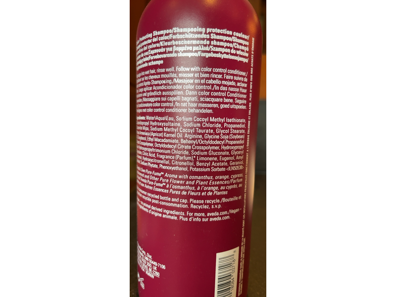 Aveda Color Control Shampoo, 33.8 fl oz/1 L
