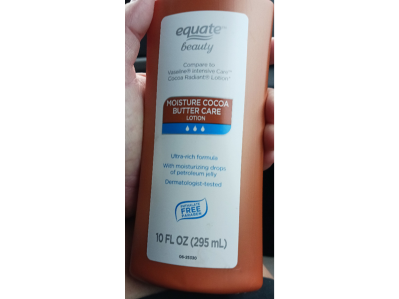 Equate Beauty Moisturizer Lotion, Cocoa Butter, 10 fl oz/295 mL