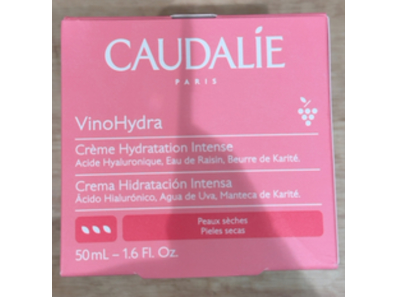 Caudalie VinoHydra Intense Hydration Cream, 1.6 fl oz/50 mL