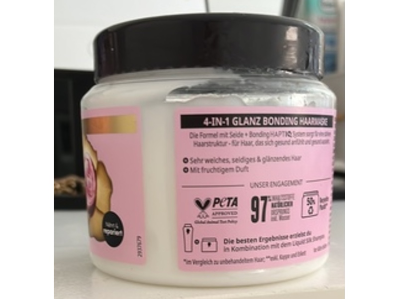 Schwarzkopf Gliss Liquid Silk 4-In-1 Bonding Hair Mask, 400 mL