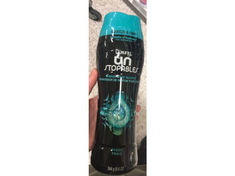 Downy Unstopables In-Wash Scent Booster Beads, Fresh, 26.5 oz/244 g