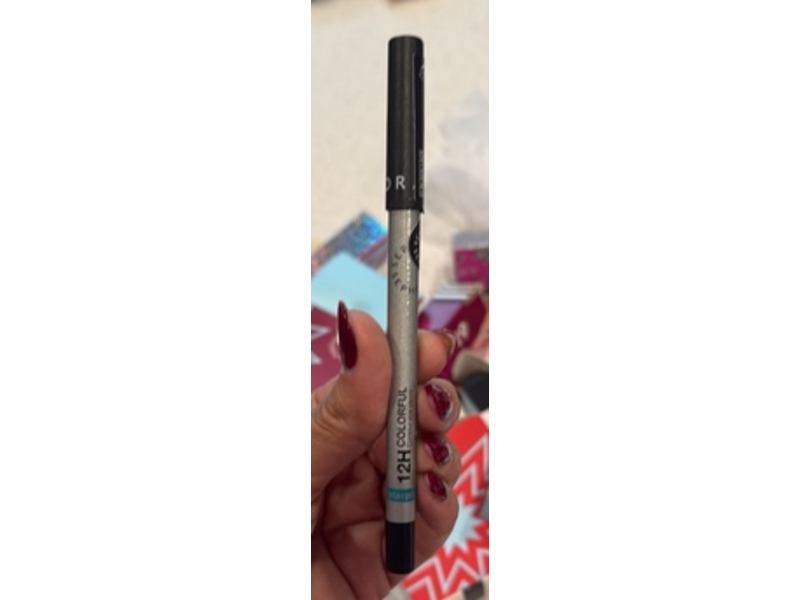 Sephora Collection 12H Colorful Waterproof Contour Eye Pencil, Black Lace, 0.045 oz/1.3 g