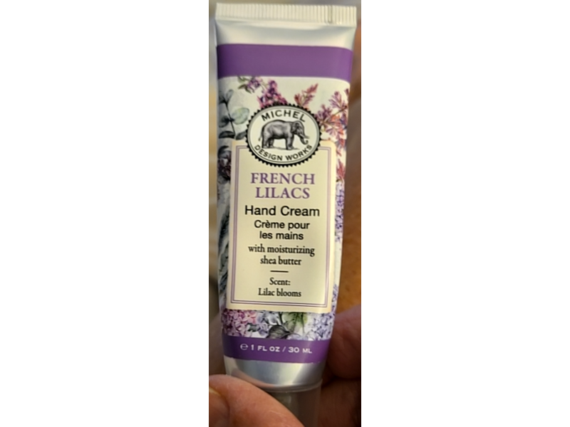 Michel Design Works Hand Cream, French Lilacs, 1 fl oz/30 mL