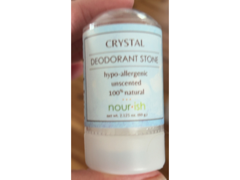 Nourish Crystal Deodorant Stone, 2.125 oz/60 g