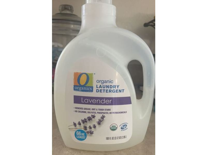 Organics Laundry Detergent, Lavender, 66 Loads, 100 fl oz/2.95L