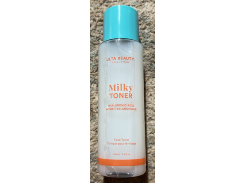 Ulta Beauty Milky Face Toner, Hyaluronic Acid, 7.9 fl oz/234 mL