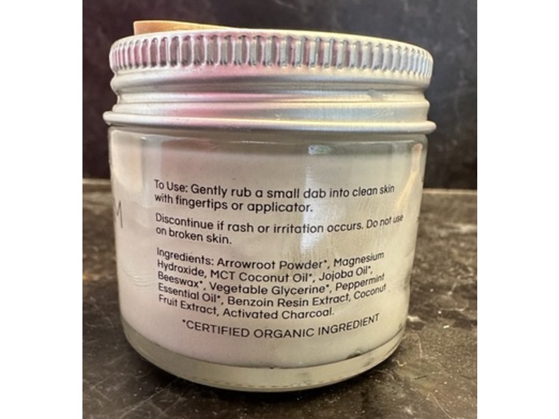 Little Seed Farm Holiday Deodorant Cream, 2.4 oz/68 g