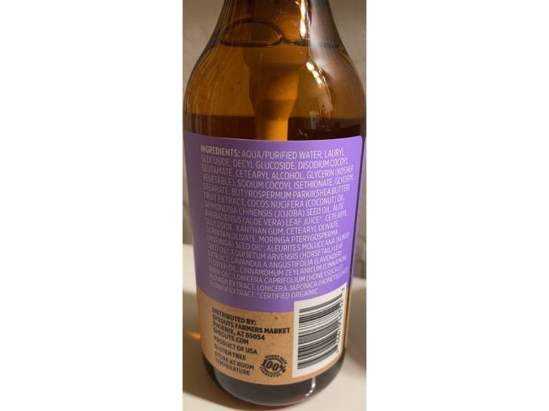 Sprouts Moisturizing Hand Wash, Lavender, 12 fl oz/355 mL