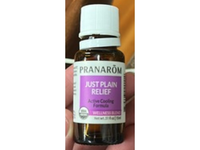 Pranarom Just Plain Relief Wellness Blend Essential Oil, 0.51 fl oz/15 mL