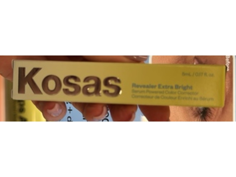 Kosas Revealer Extra Bright Serum-Powered Color Corrector, Illusion, 0.17 fl oz/5 mL