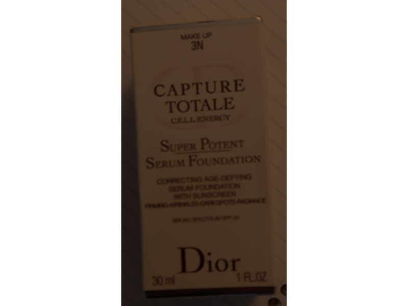 Dior Capture Totale Cell Energy Foundation Serum, 3N, 1.0 fl oz/30 mL