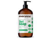 Everyone Nourishing + Multitasking 3 In 1 Soap, peppermint + Tea Tree, 2 fl oz/59 mL - Image 2