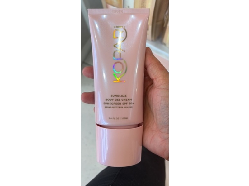 Kopari Sunglaze Body Gel Cream Sunscreen, SPF 50+, 3.4 fl oz/100 mL