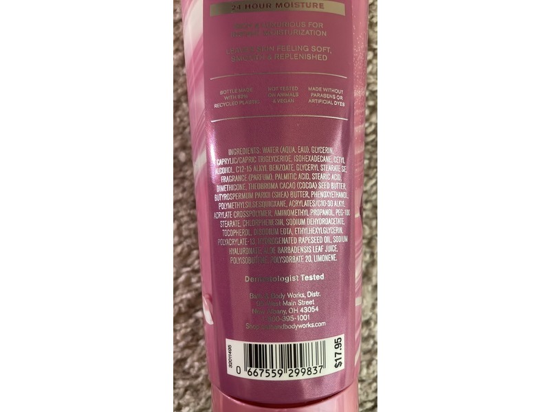 Bath & Body Works Ultimate Hydration Body Cream, Twisted Pepper Mint, 8 oz/ 226 g