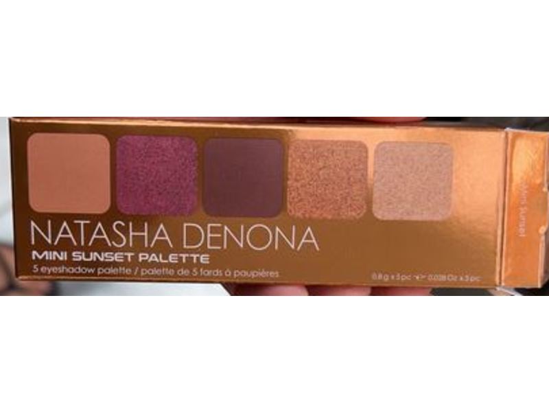Natasha Denona Eyeshadow Palette, Mini Sunset, 0.028/0.8 g