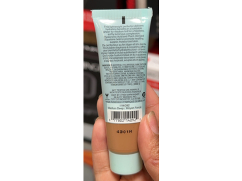 Wet N Wild Bare Focus Tinted Hydrator, Medium Deep, 0.91 oz/27 mL