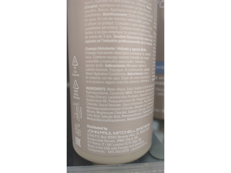Paul Mitchell Instant Moisture Shampoo, 10.14 oz/300 ml