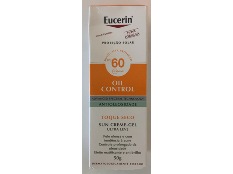 Eucerin Facial Sunscreen, SPF 60, 50 g
