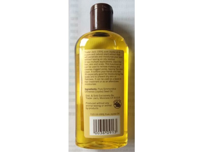 Trader Joe's Spa 100% Pure Jojoba Oil, 4 fl oz/118 mL