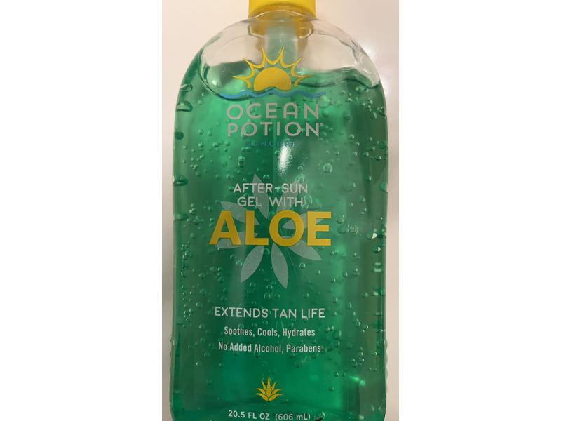 Ocean Potion After-Sun Gel with Aloe, 20.5 Ounce