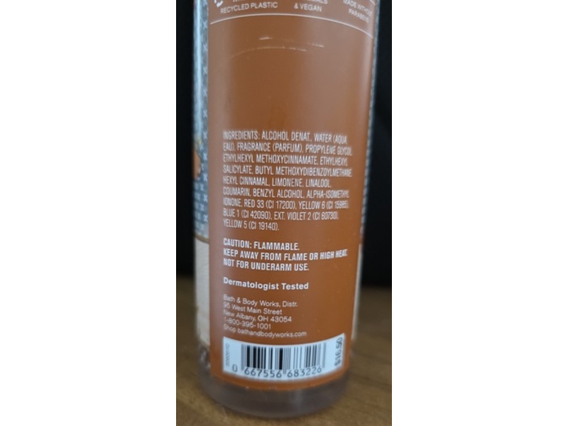 Bath & Body Works Fine Fragrance Mist, Marshmallow Pumpkin Latte, 8 fl oz/ 236 mL, Pack Of 2