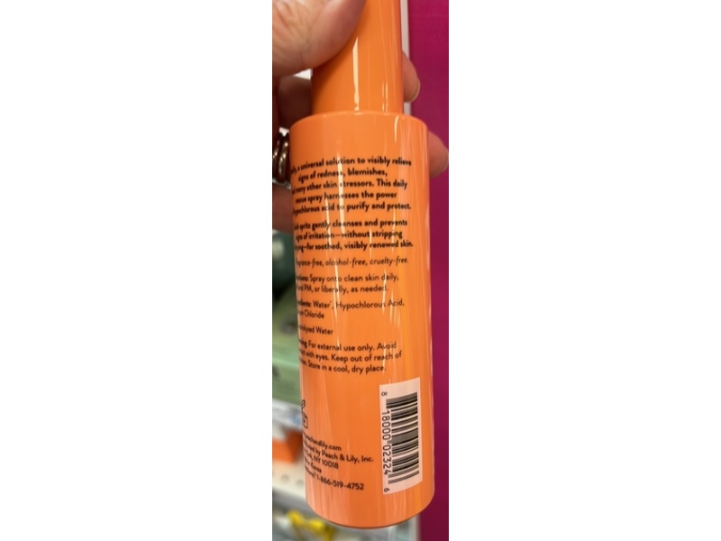 Peach Slices Fix All Recovery Spray, 4 fl oz/120 mL