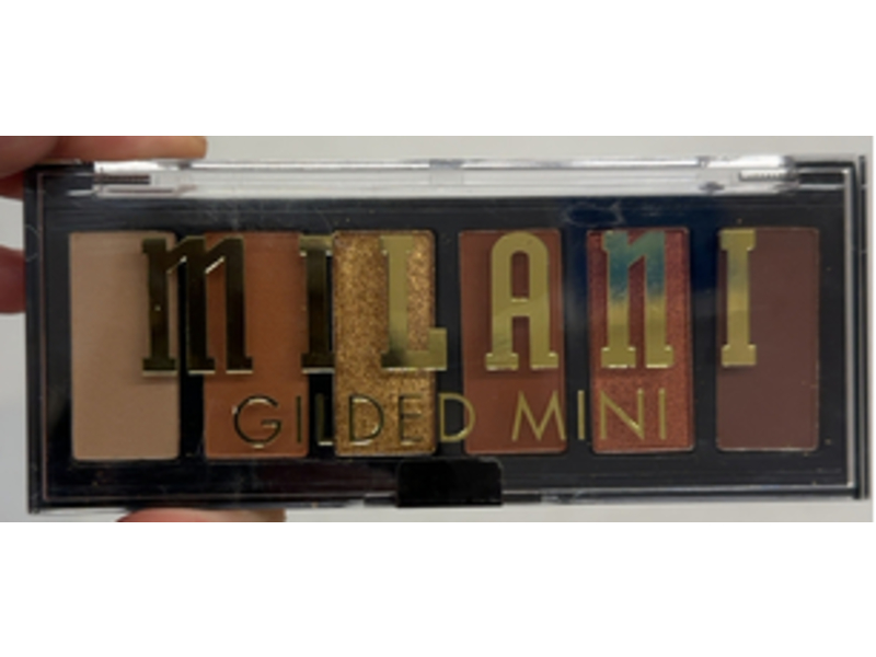 Milani Gilded Mini Eyeshadow Palette, 130 Champagne Problems, 0.02 oz