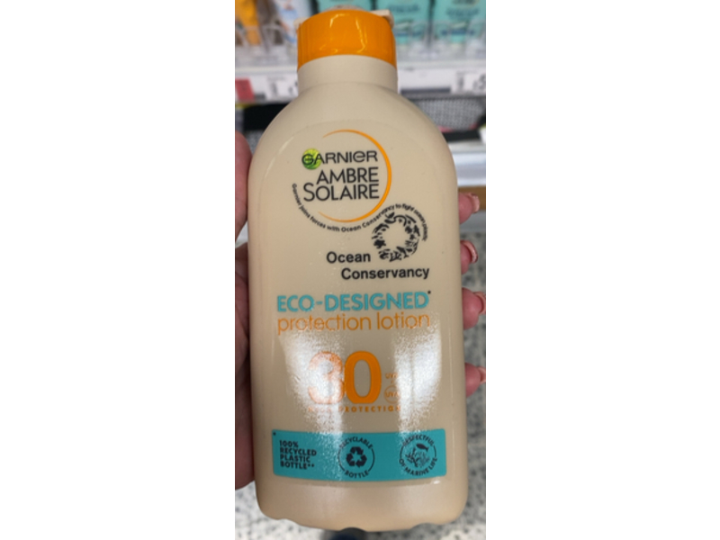 Garnier Ambre Solaire Eco-Designed Protection Lotion, SPF 30, 200 mL