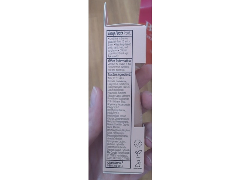 e.l.f. Halo Glow Skin Tint, SPF 50, 10 Tan Neutral, SPF 50, 1 fl oz/30 mL